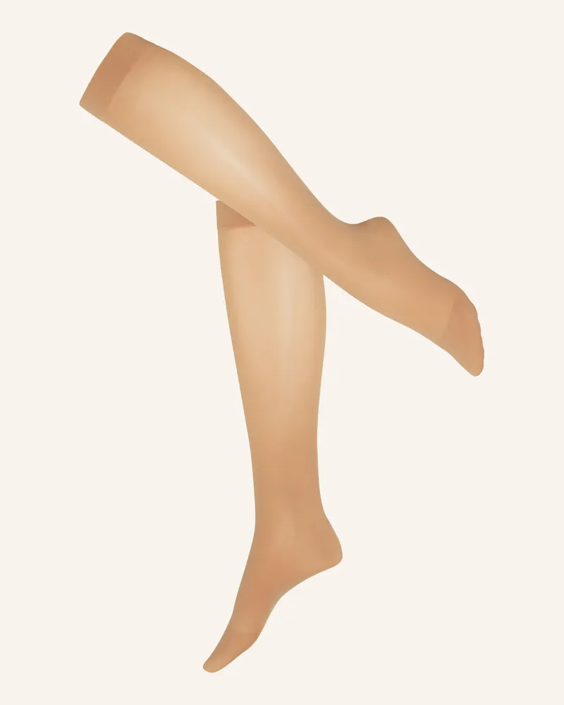 ITEM m6 Fein-Kniestrümpfe Knee-High Translucent 30 Conscious beige 742