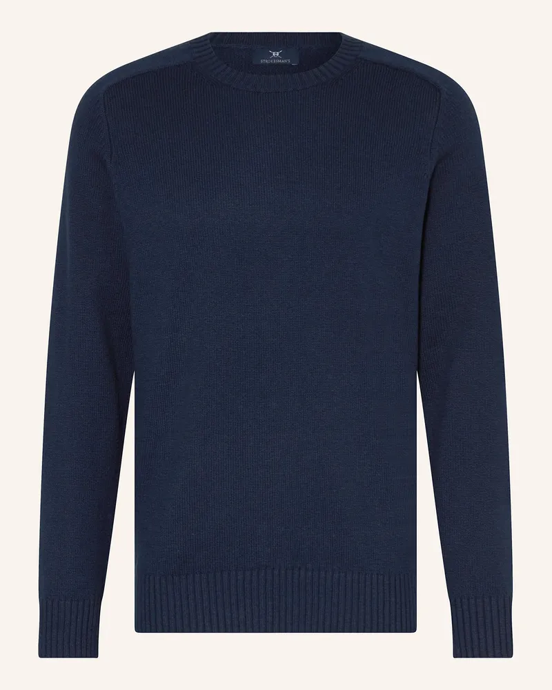 Strokesman's Strokesman Pullover blau Dunkelblau