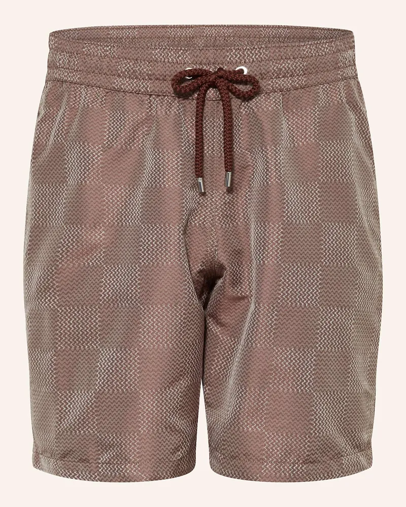 Frescobol Carioca Badeshorts COPA Braun