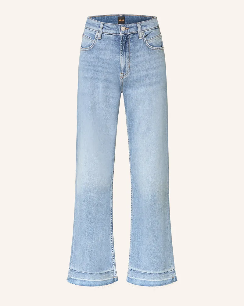 HUGO BOSS Flared Jeans blau 430