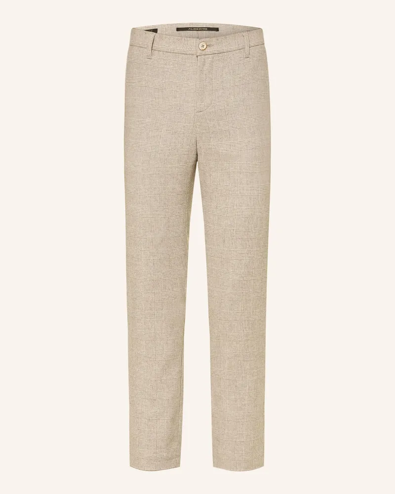 Alberto Flanellchino ROB Slim Fit Creme