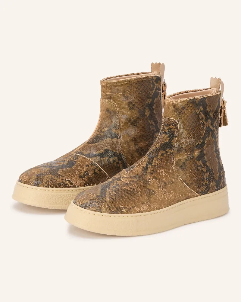 Attilio Giusti Leombruni Boots Giuly beige Braun