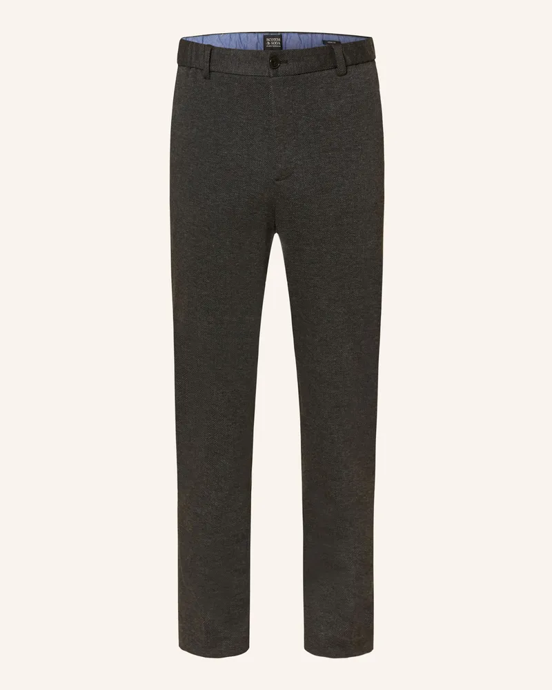 Scotch&Soda Chino FINCH Regular Tapered Fit Dunkelgrau