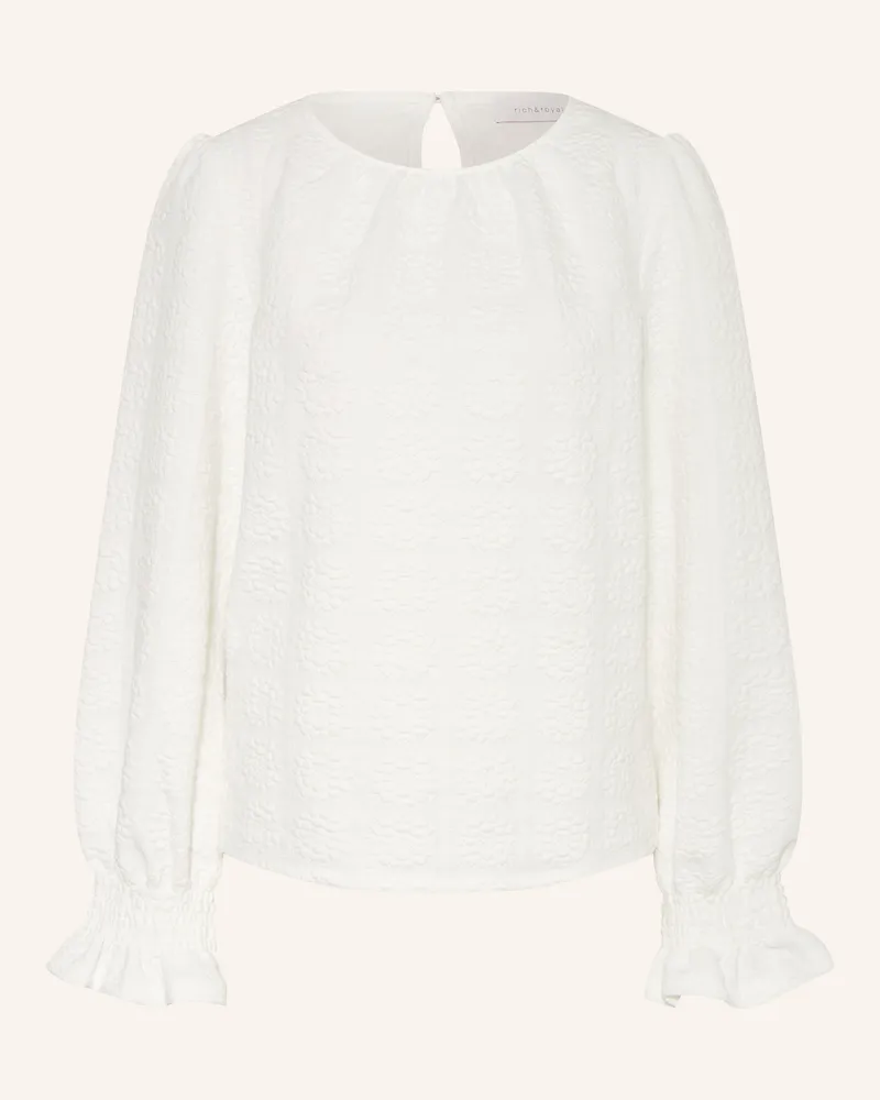 Rich&Royal Blusenshirt Weiss