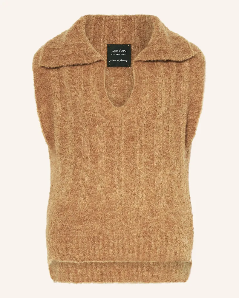 Marc Cain Pullunder Mit Alpaka braun 624