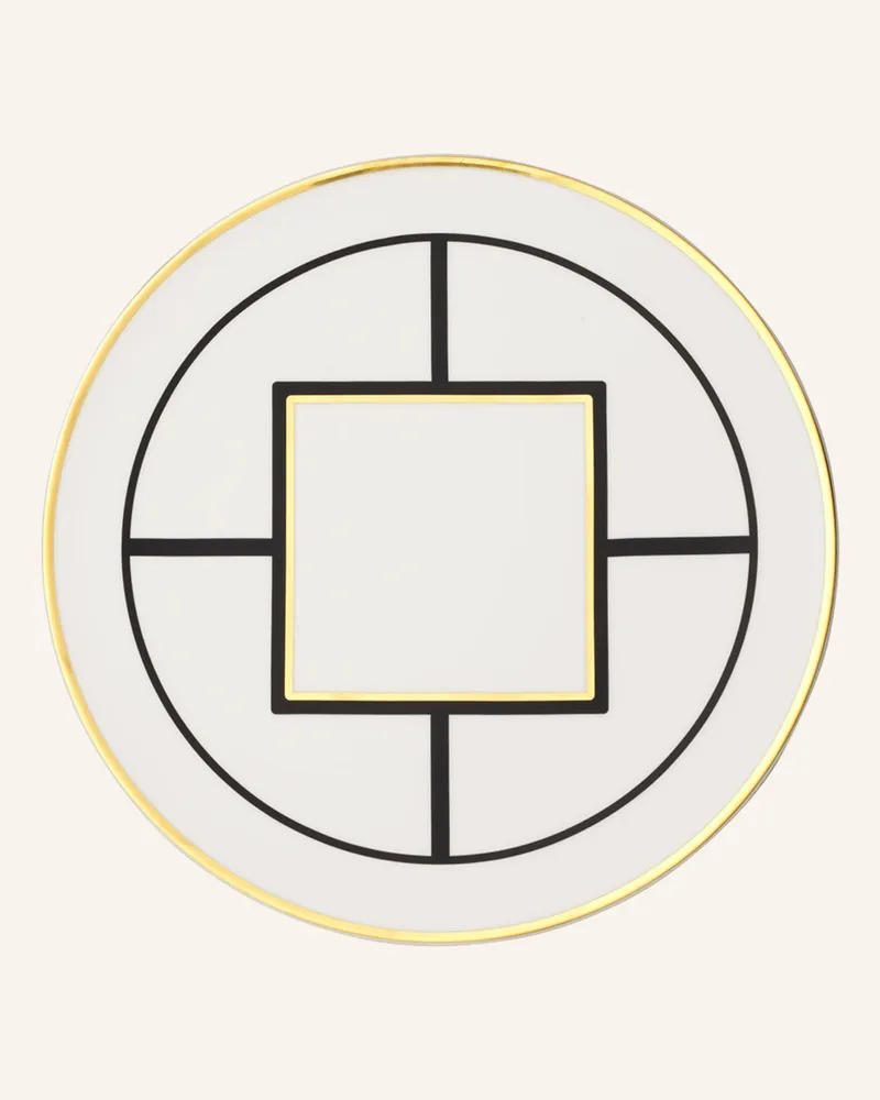 Villeroy & Boch Platzteller Metrochic weiss Gelb