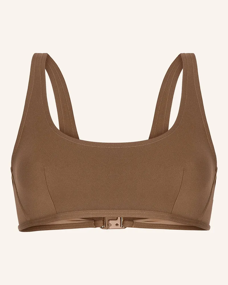 Wolford Bikini Oberteil Scoop Neck Top   Bikini Top braun Braun