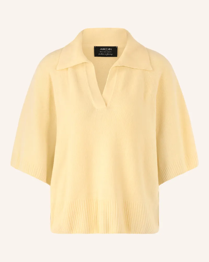 Marc Cain Poloshirt gelb Creme