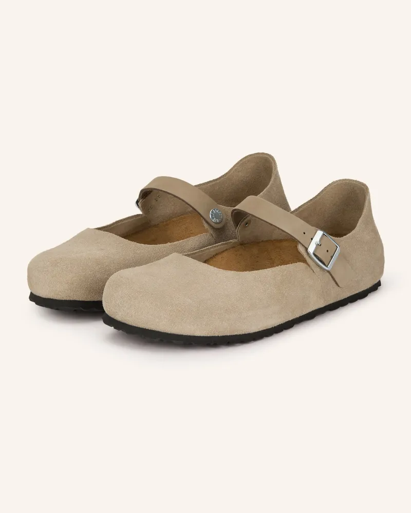 Birkenstock Mary-Jane-Ballerinas Mantova beige Taupe