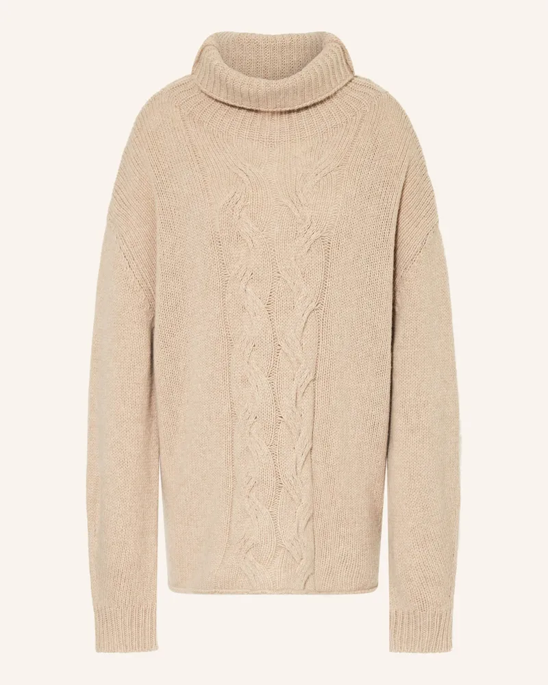 by Aylin Koenig Oversized-Rollkragenpullover Ralfi braun Camel