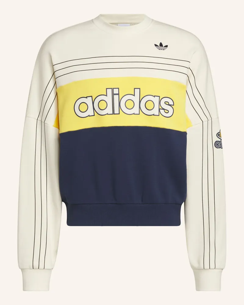 adidas Originals Varsity Sweatshirt weiss Weiss