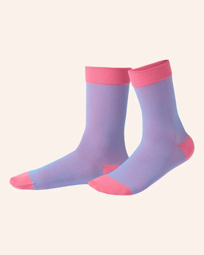 ITEM m6 Socken SNEAKER STRIPED Pink