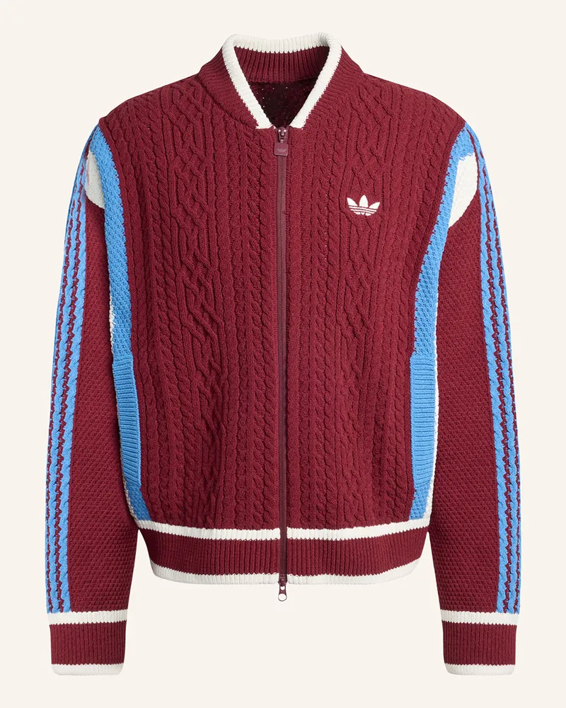 adidas Strickjacke WICONS Dunkelrot