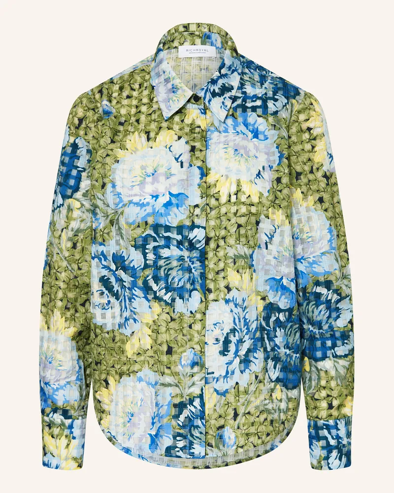 Rich&Royal Hemdbluse gruen Grün