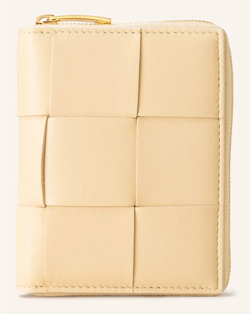 Bottega Veneta Geldbörse Beige