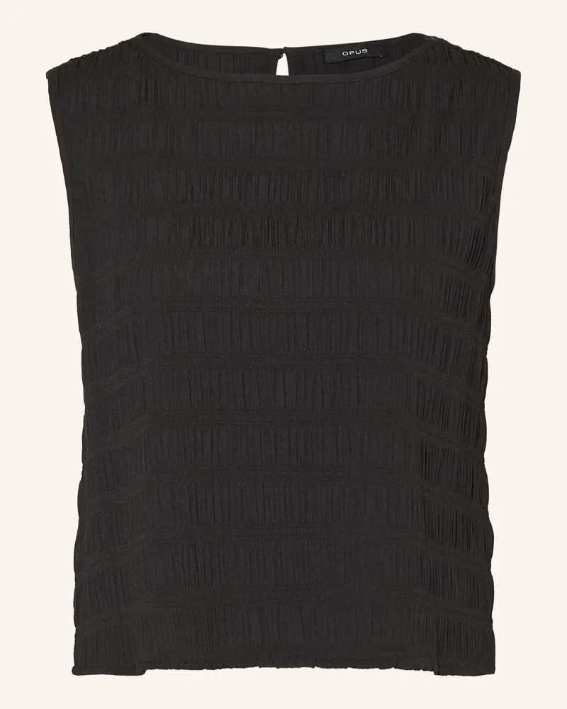 OPUS Blusentop Fardoa schwarz Schwarz