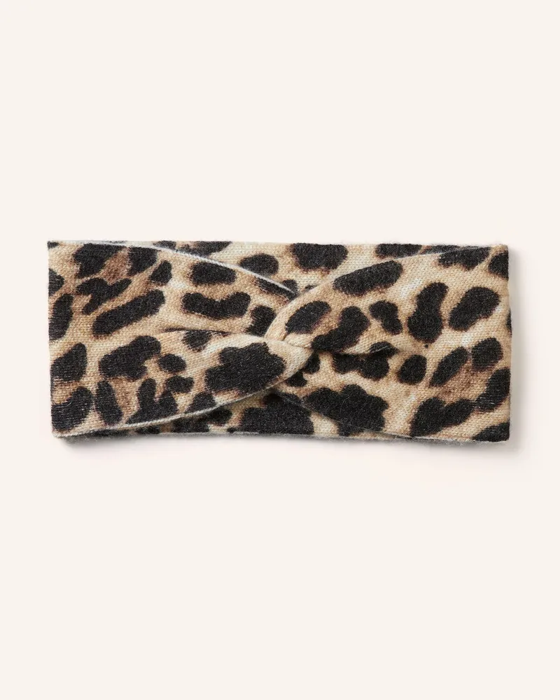 Darling Harbour Stirnband mit Cashmere Hellbraun