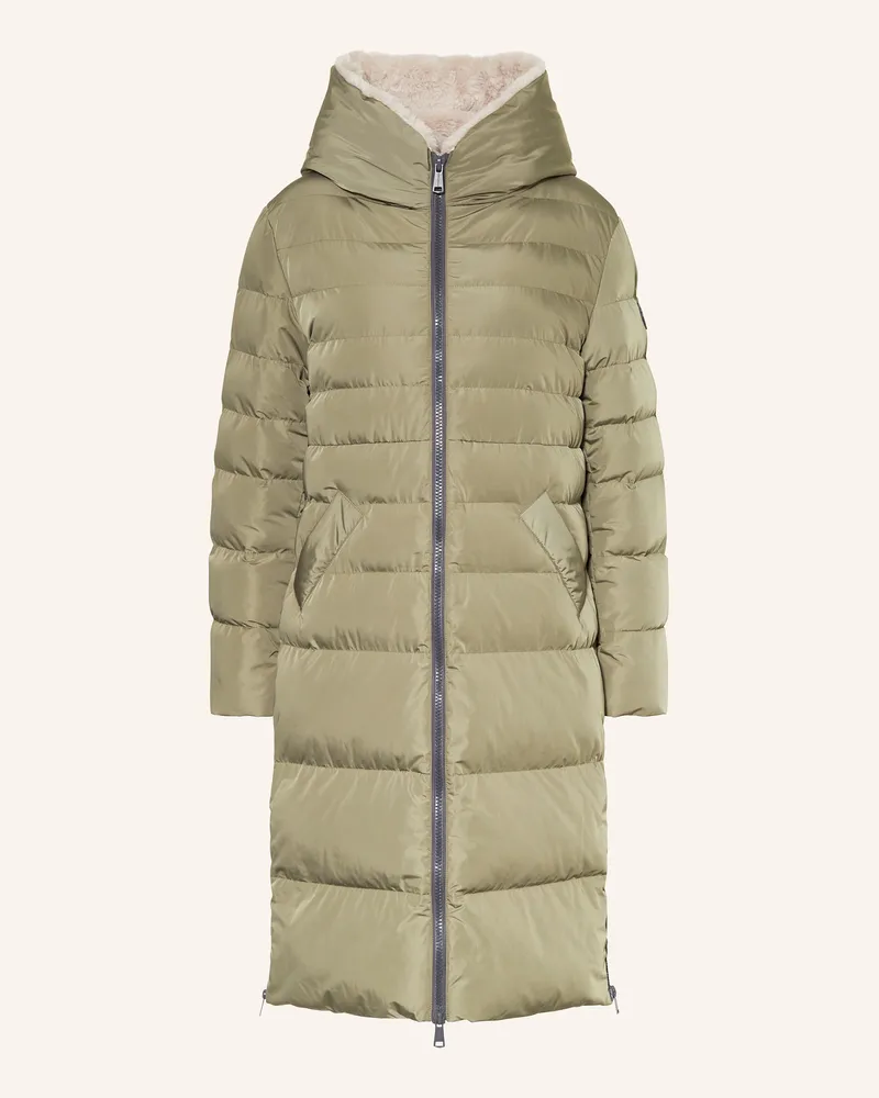 RINO & PELLE Steppmantel gruen Hellgrün