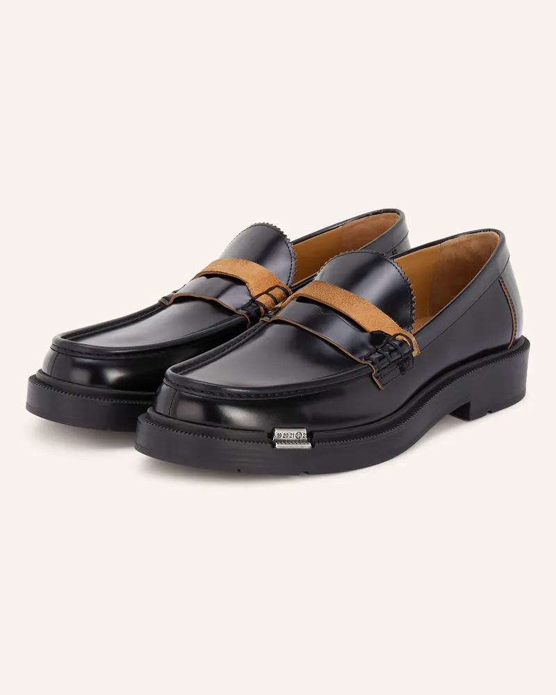 Maison Margiela Penny-Loafer Decortique schwarz Schwarz