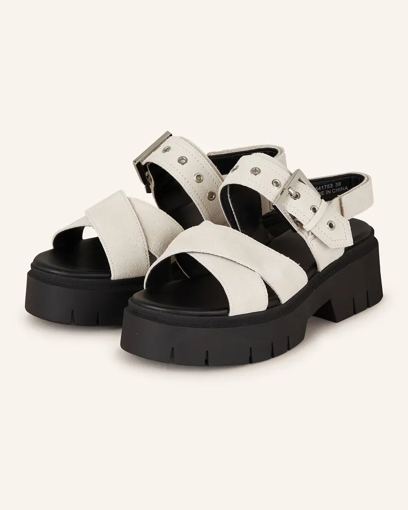 HUGO BOSS Plateau-Sandalen KRIS Schwarz