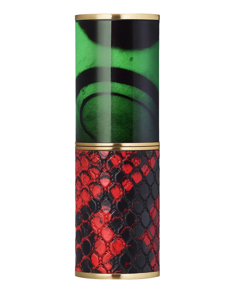 Dries van Noten Amethyst Shadow Lipstick Case Malachite