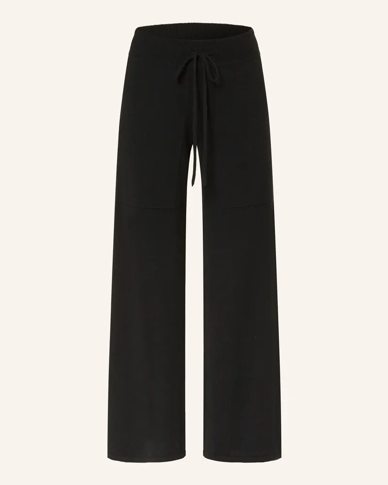 Lisa Yang Strickhose OMI aus Cashmere Schwarz