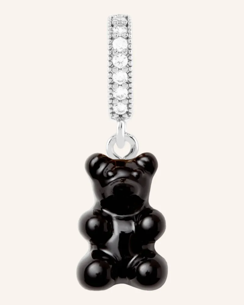 CRYSTAL HAZE Kette Black Nostalgia Bear By Glambou schwarz Schwarz