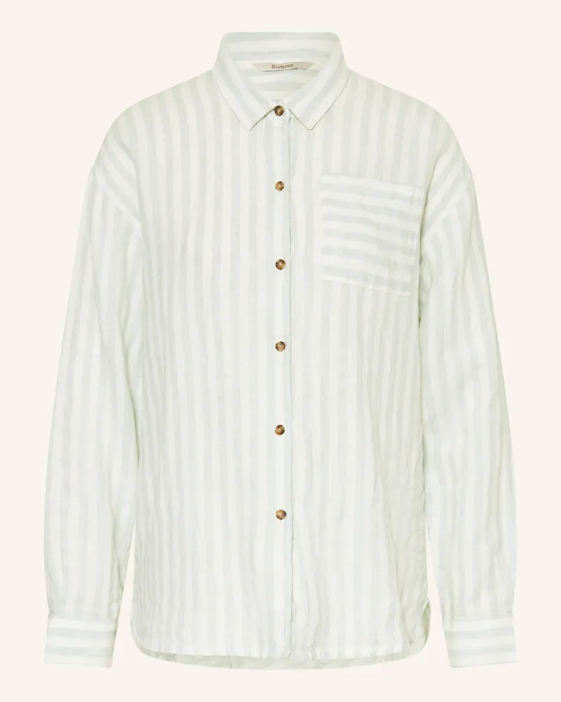 Barbour Hemdbluse ANNIE aus Leinen Mint
