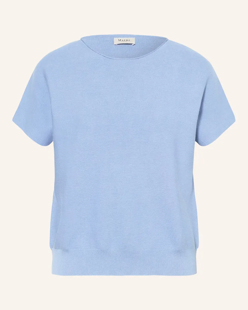 Maerz Strickshirt blau Hellblau