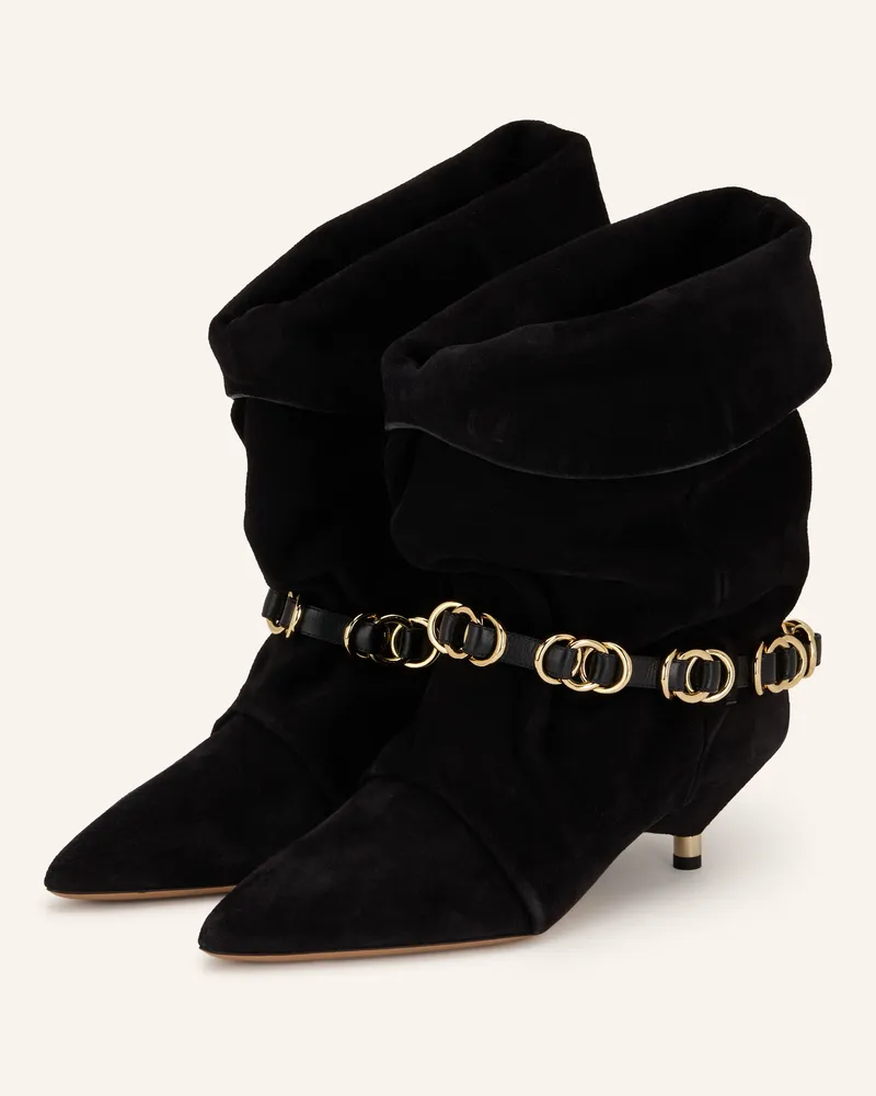 Isabel Marant Stiefeletten Edrik Rings schwarz Schwarz