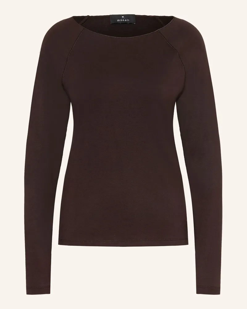 monari Longsleeve braun Dunkelbraun