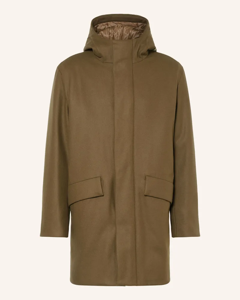 Sandro Wollmantel gruen Khaki