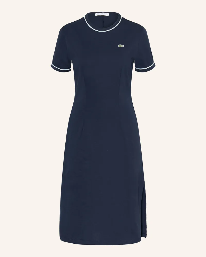 Lacoste Jerseykleid blau Dunkelblau