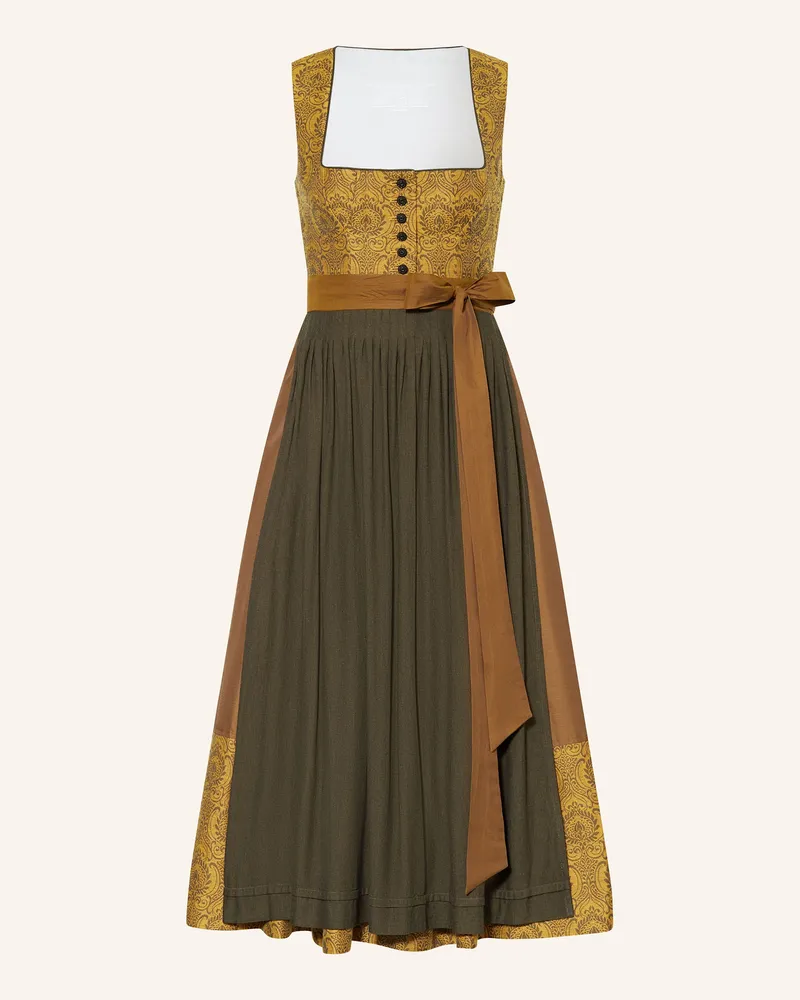 Sportalm Dirndl Dunkelgelb