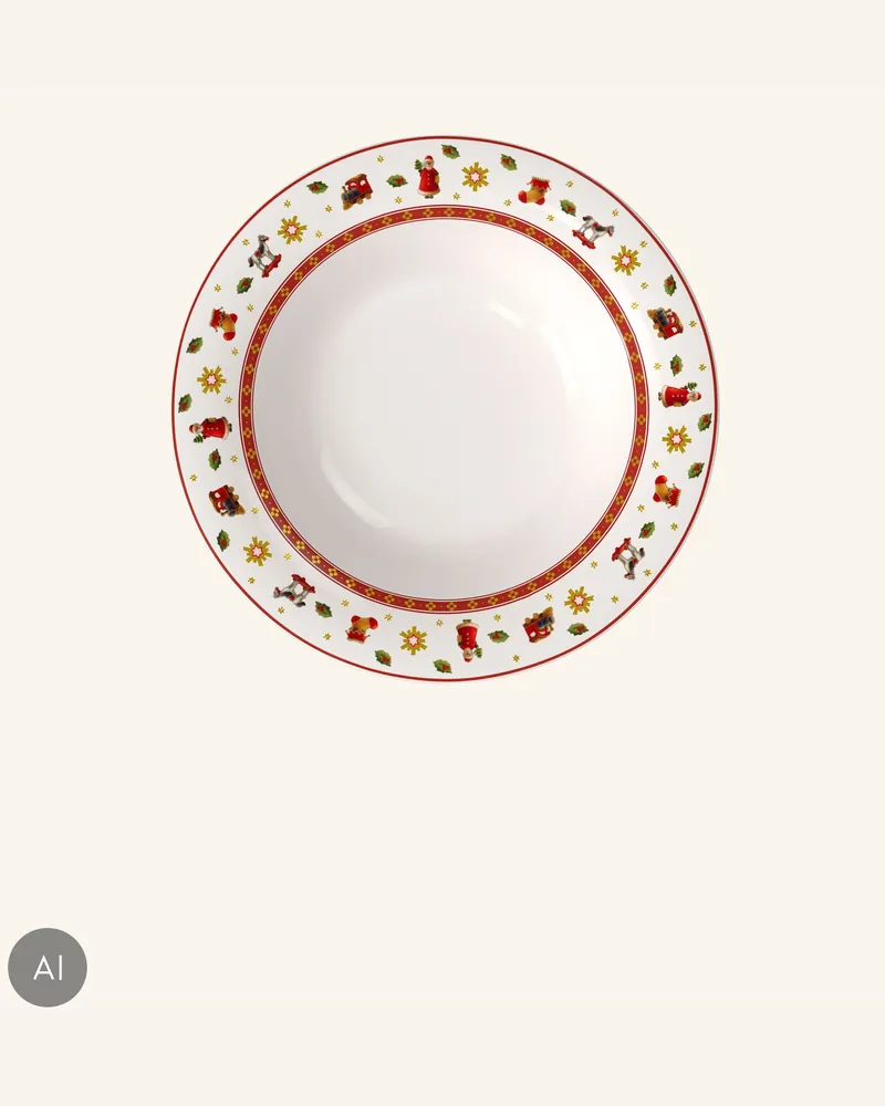 Villeroy & Boch Suppenteller Toy's Delight Specials weiss Gelb