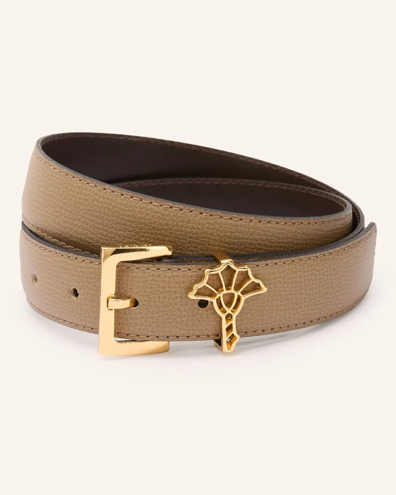 JOOP! Ledergürtel Taupe