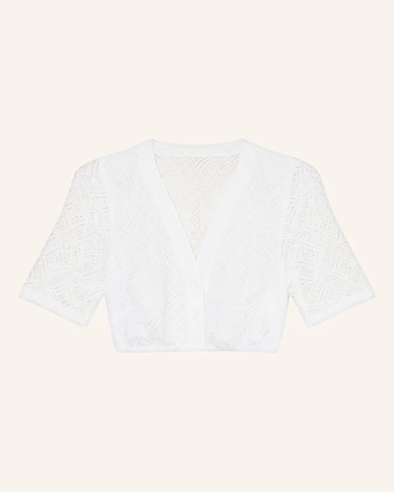 WALDORFF Dirndlbluse weiss Weiss