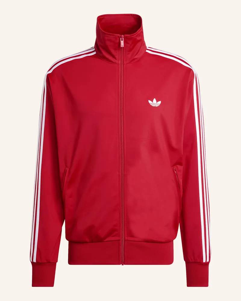 adidas Sweatjacke FIREBIRD mit Galonstreifen Rot
