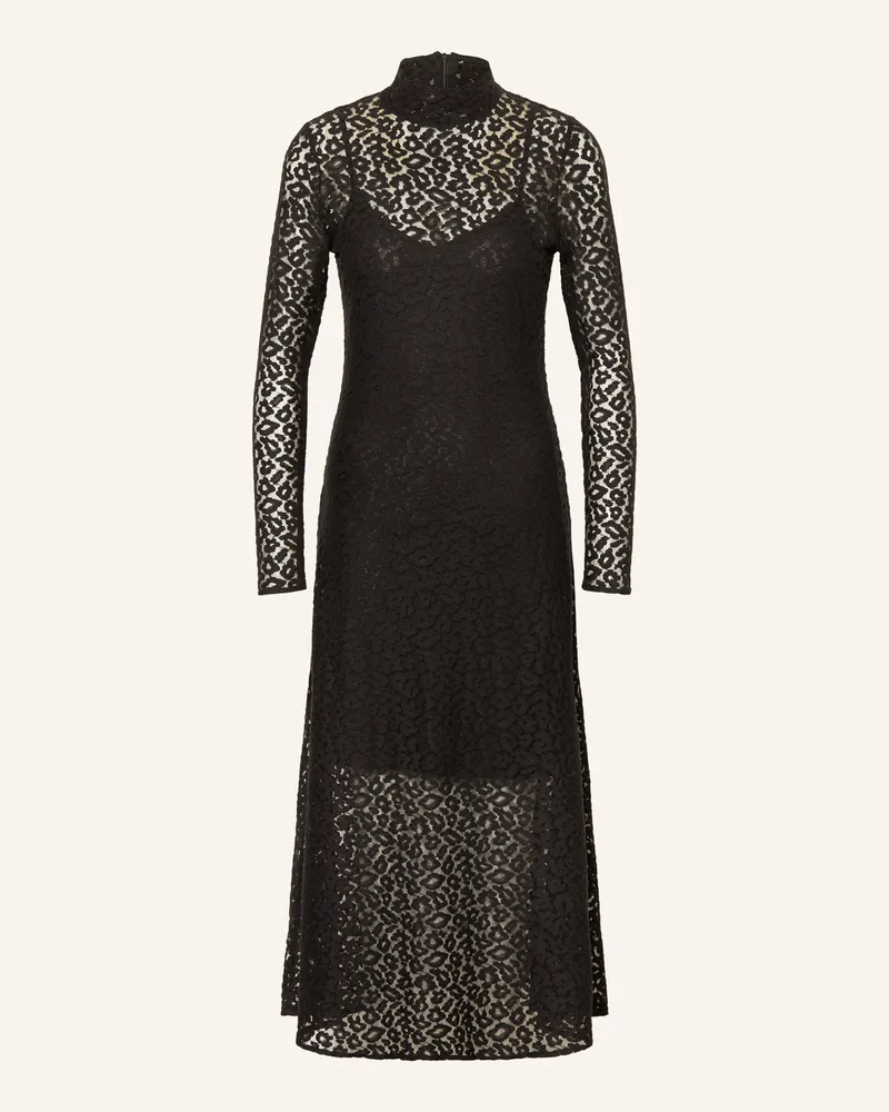 Suncoo Spitzenkleid Ciara schwarz Schwarz