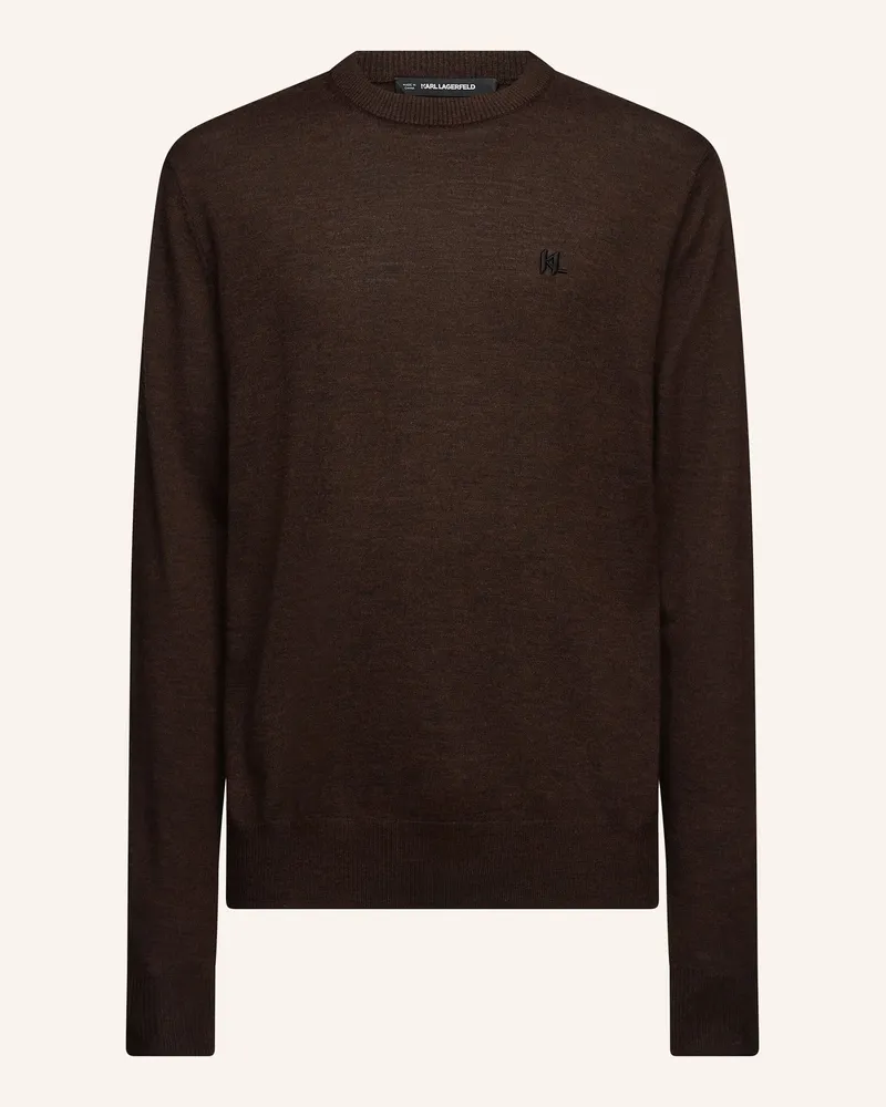 Karl Lagerfeld Sweatshirt braun Braun