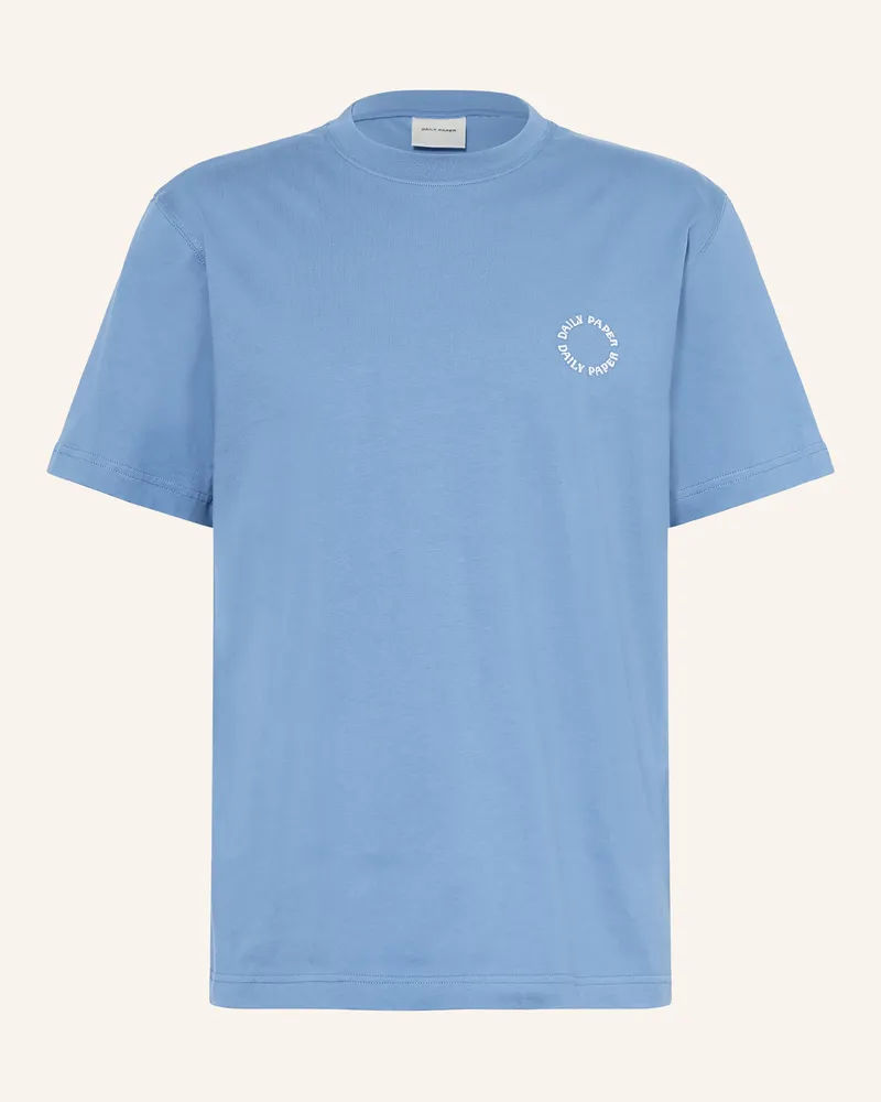 Daily Paper T-Shirt ORBIT Hellblau