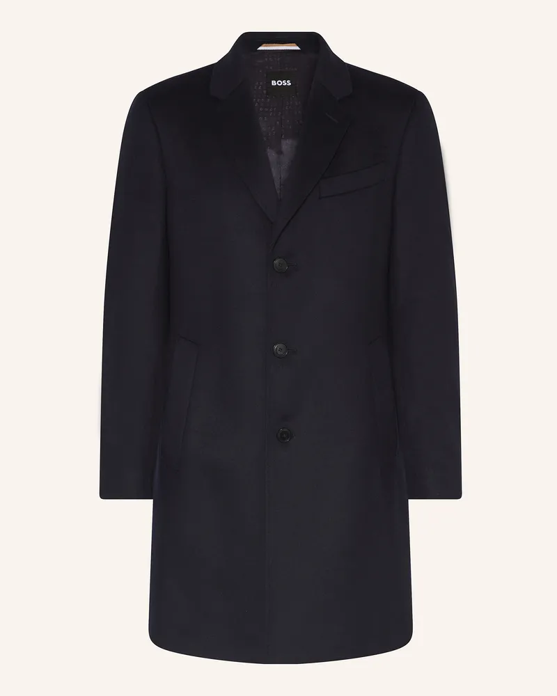 HUGO BOSS Mantel H-Hyde blau Dunkelblau