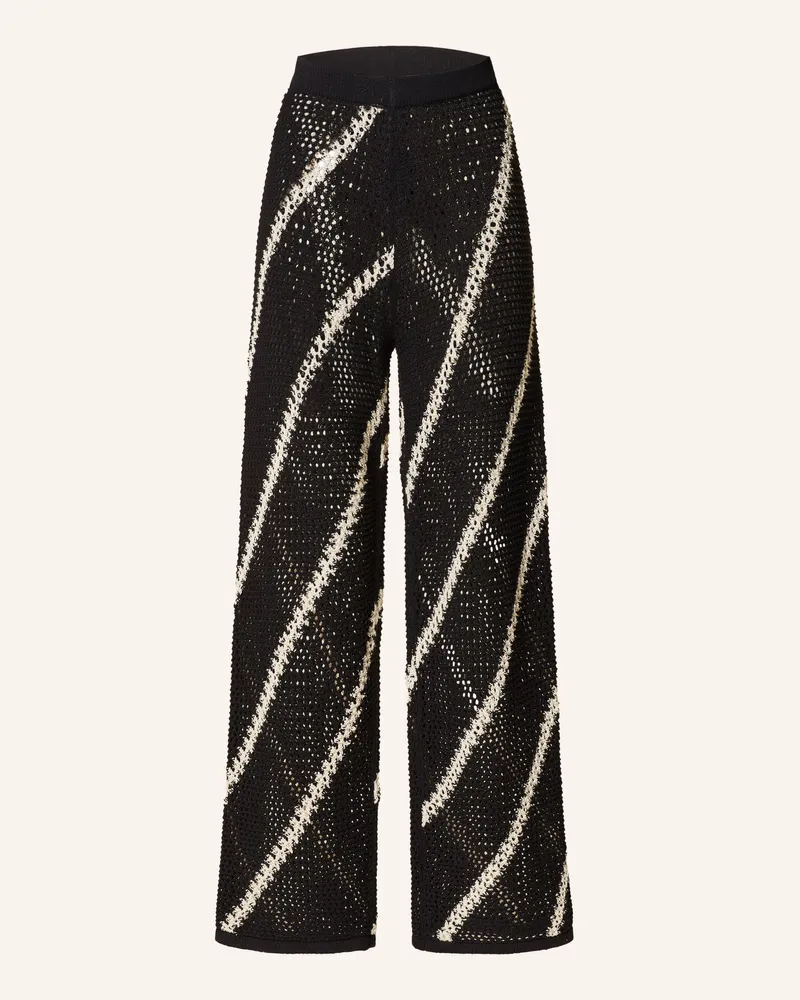 Samsøe & Samsøe Strickhose Saisha schwarz Schwarz