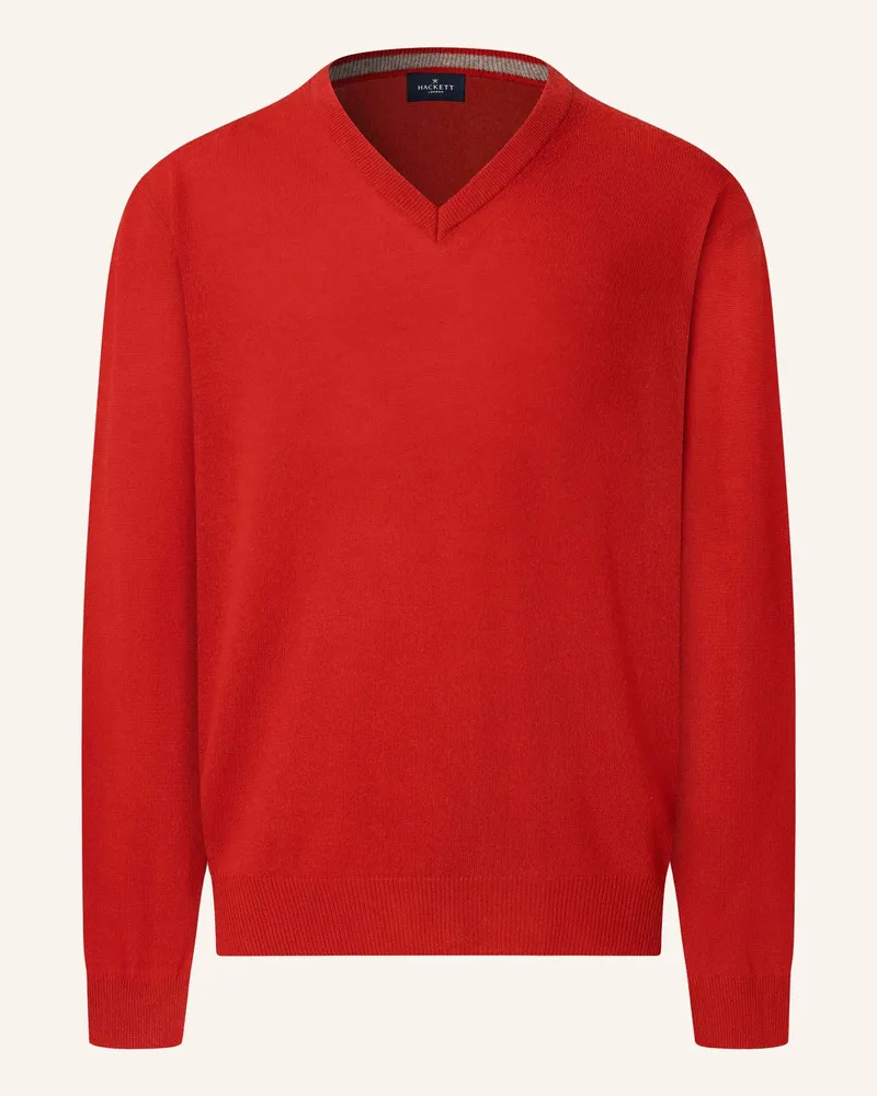 Hackett Pullover MERINO CASH MIX V Orange