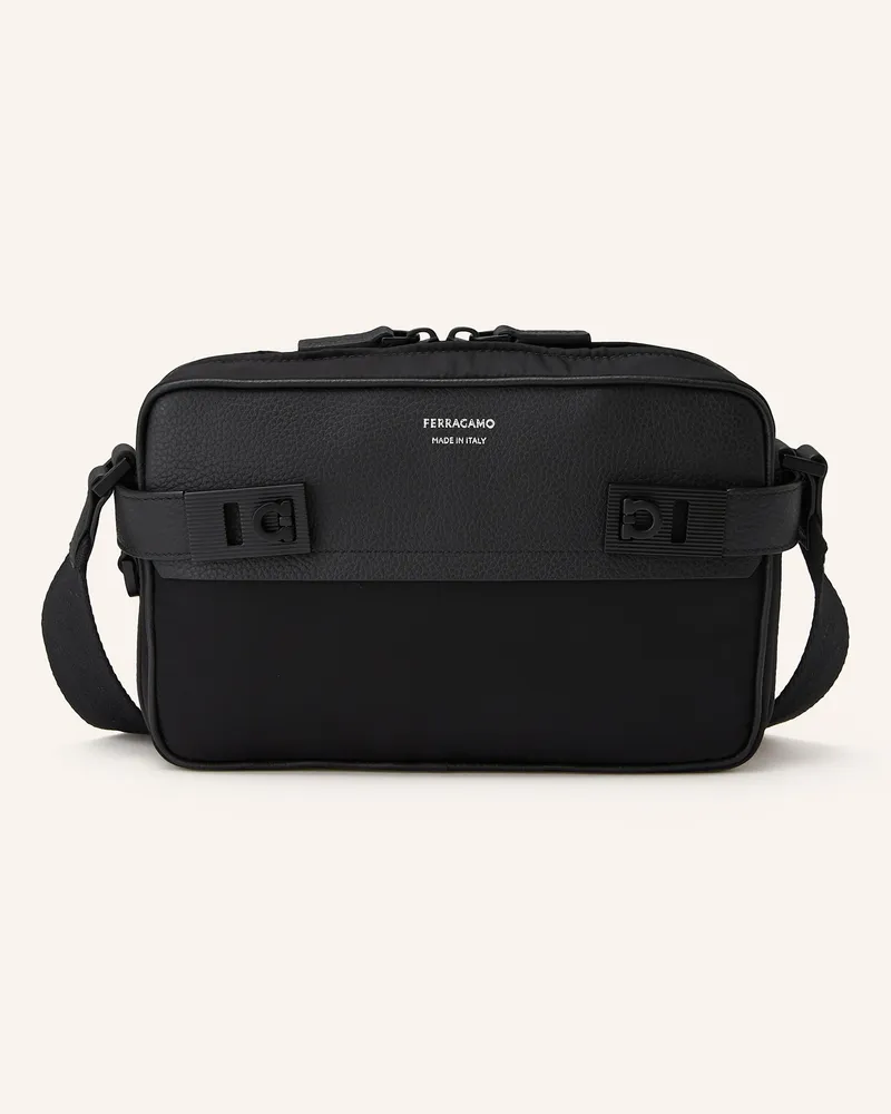 Ferragamo Umhängetasche TWINS Schwarz