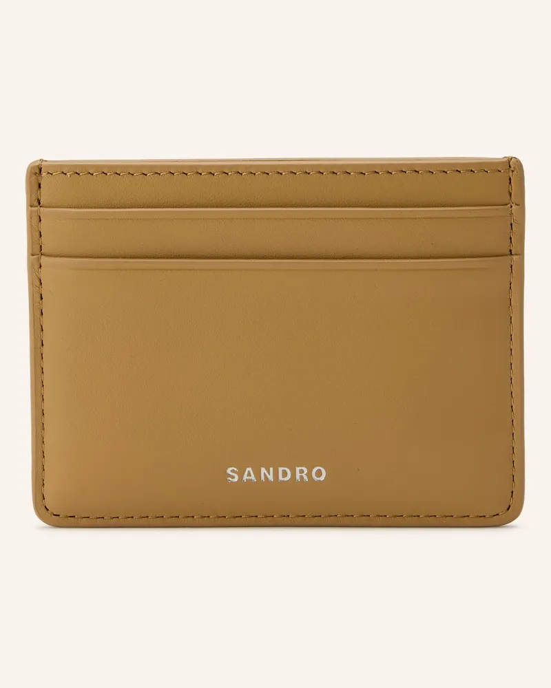 Sandro Kartenetui beige Camel
