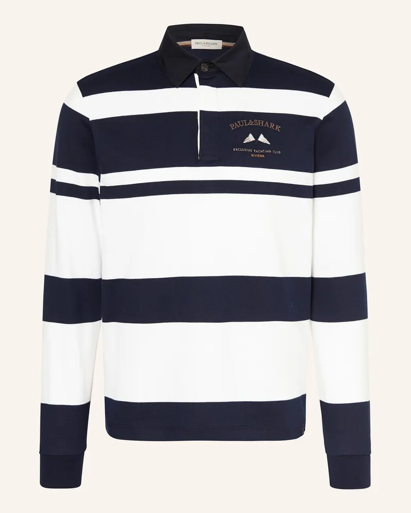 Paul & Shark Strick-Poloshirt RIVIERA Dunkelblau