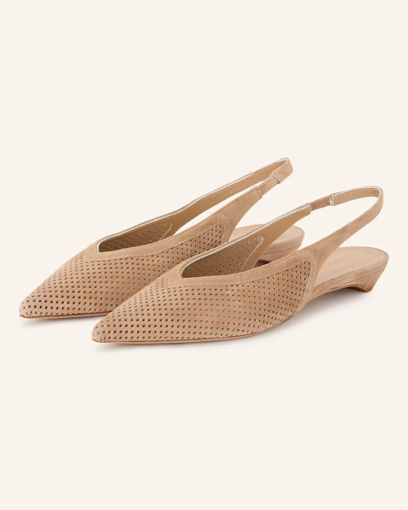Thea Mika Slingballerinas Maritxx beige Camel