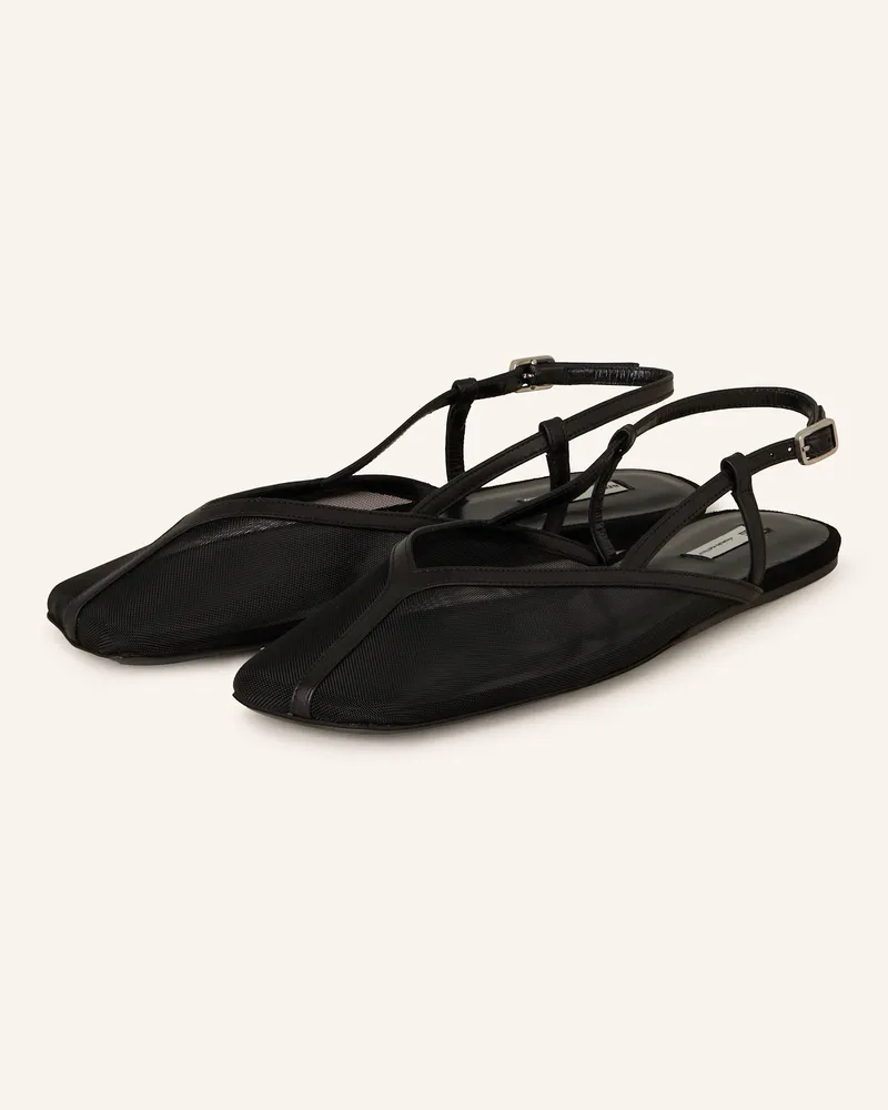 AMI Paris Slingballerinas Schwarz