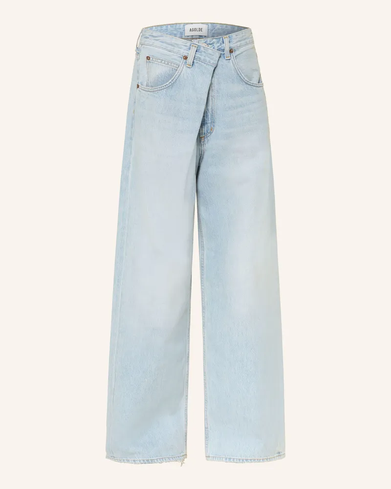 AGOLDE Wide Leg Jeans VANA Spark